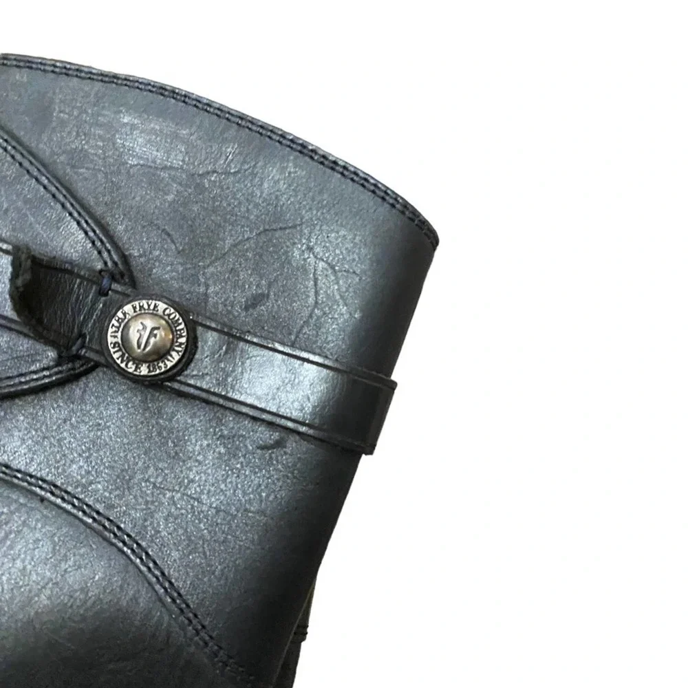Frye Boots molly knee high size 6 black leather